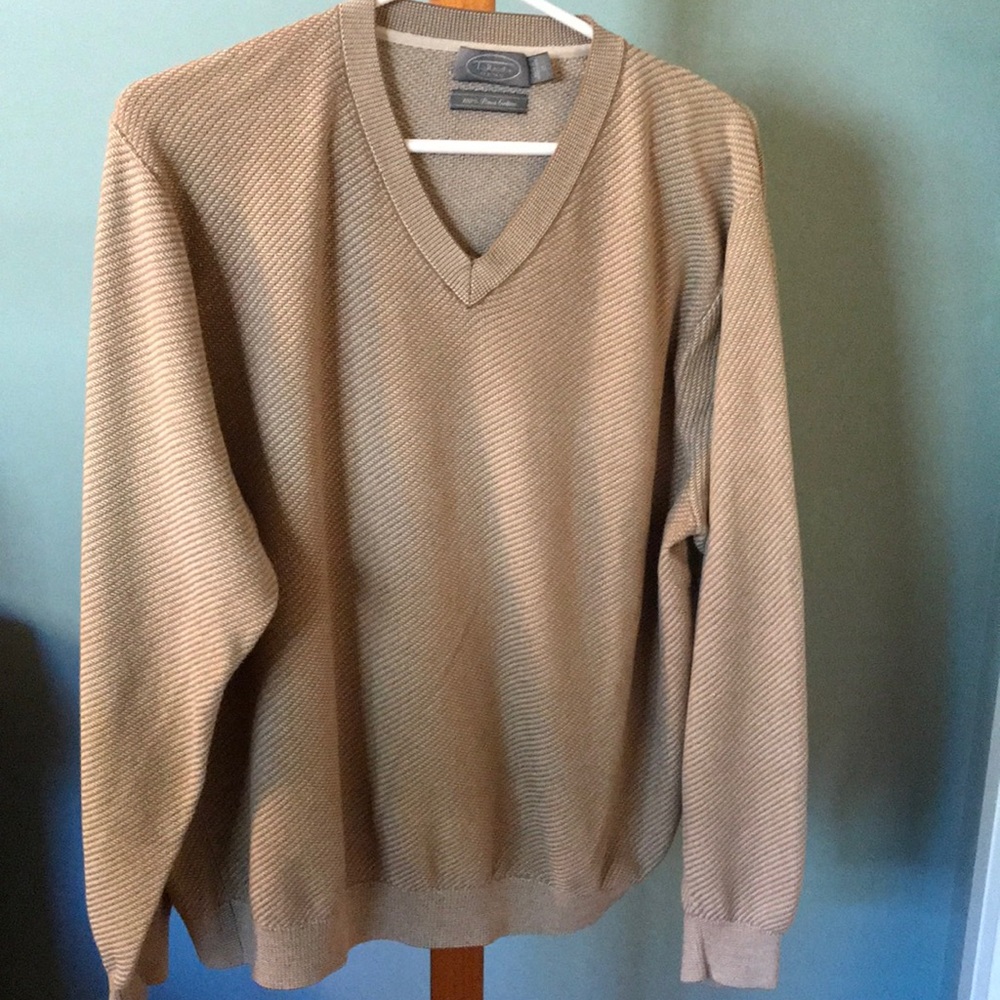 Talbots Mens 100%Pima Cotton Sweater